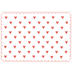 Individuales Corazoncitos 8u
